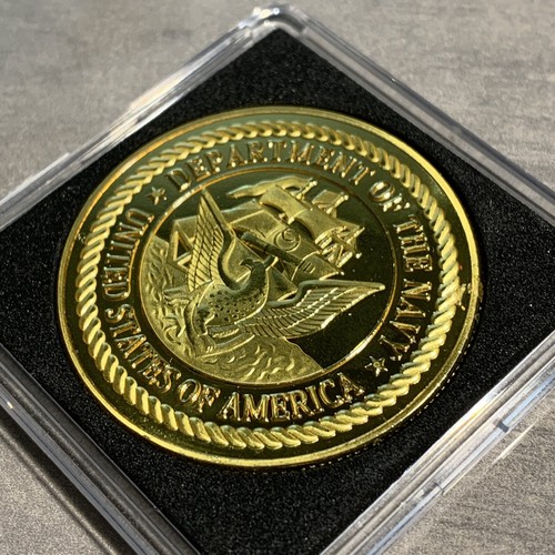F/A-18 Hornet Challenge Coin USN US NAVY-Attack Jet Aircraft Carrier - Picture 14 of 16