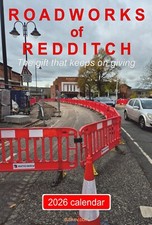 2026 Roadworks of Redditch wall calendar