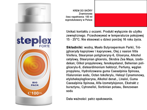 Steplex Forte Crema - 300 ml, Confezione da 3 - IT - Zdjęcie 12 z 15