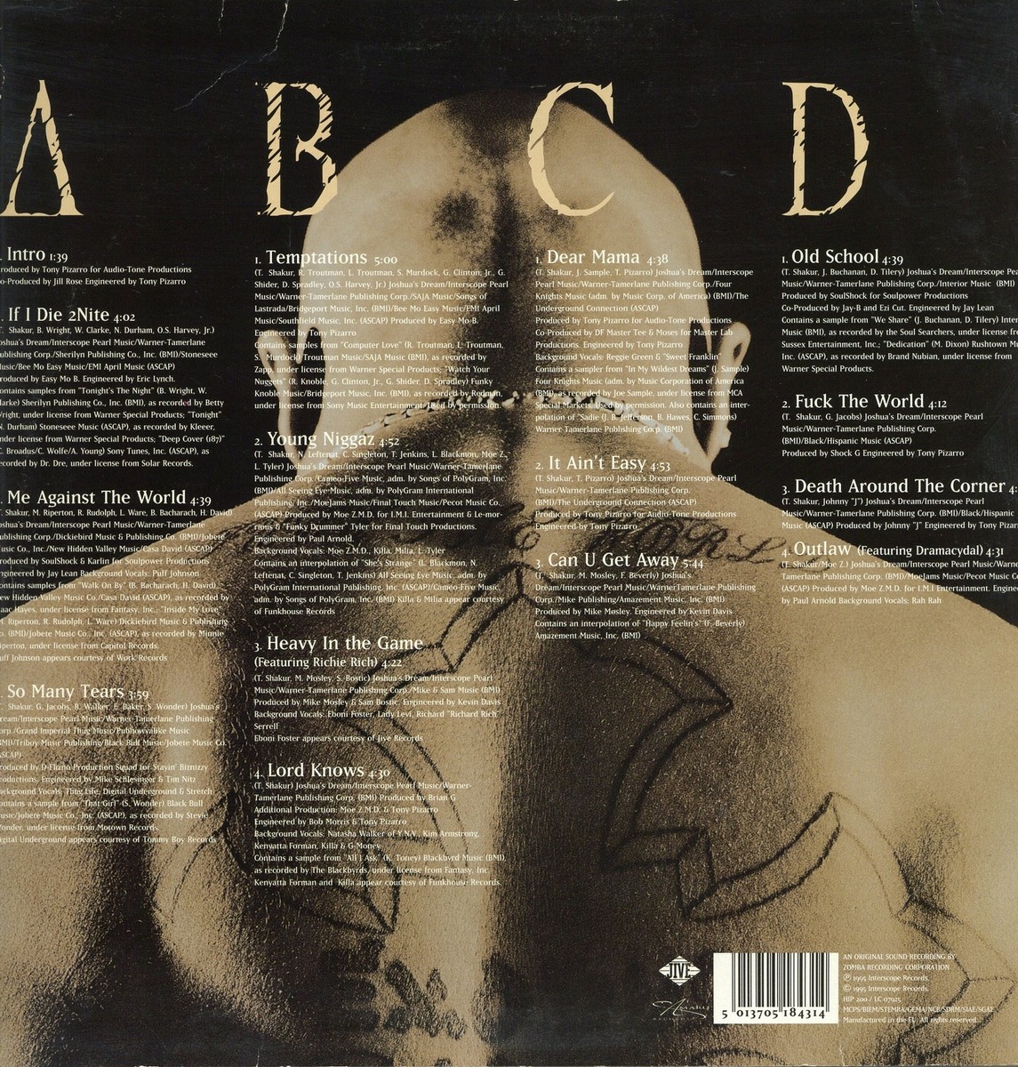 洋楽 2PAC ME AGAINST THE WORLD 2Pac - Me Against The World (CD)
