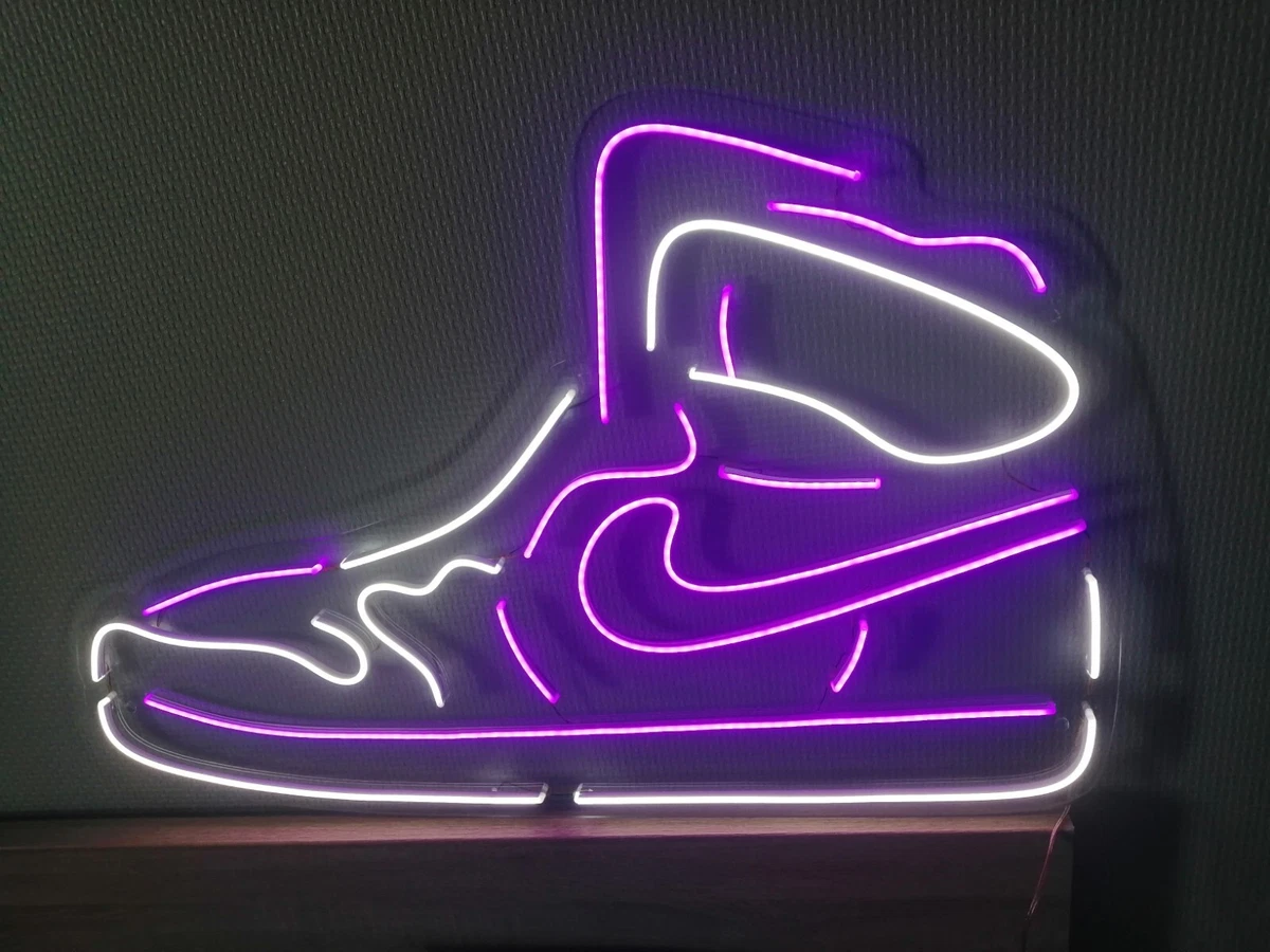 Neon hotsell purple sneakers