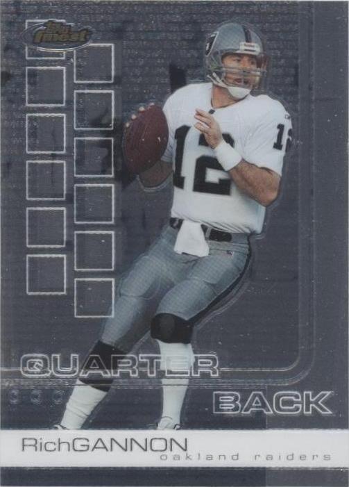 2002 Topps Finest Rich Gannon #32 - 1 of 2