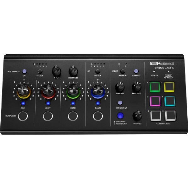 Roland Bridge Cast X Dual-bus Pro Streaming Mixer Ship From