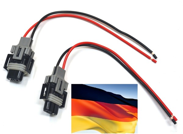 Flosser Draht 9441 Zopf Buchse H8 Zwei Gurt Drl Ecke Birne Sockel Stecker-image