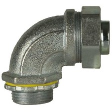3/4 in Raco Noninsulated Liquidtight Electric Wire 90 deg Elbow Connector 3423-8