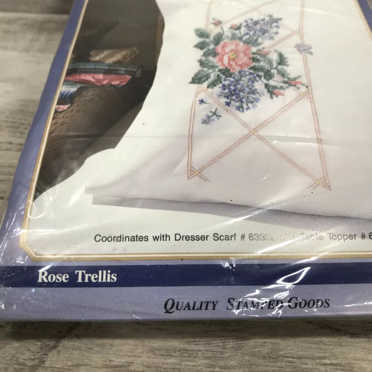 Bucilla hot sale embroidery pillowcases