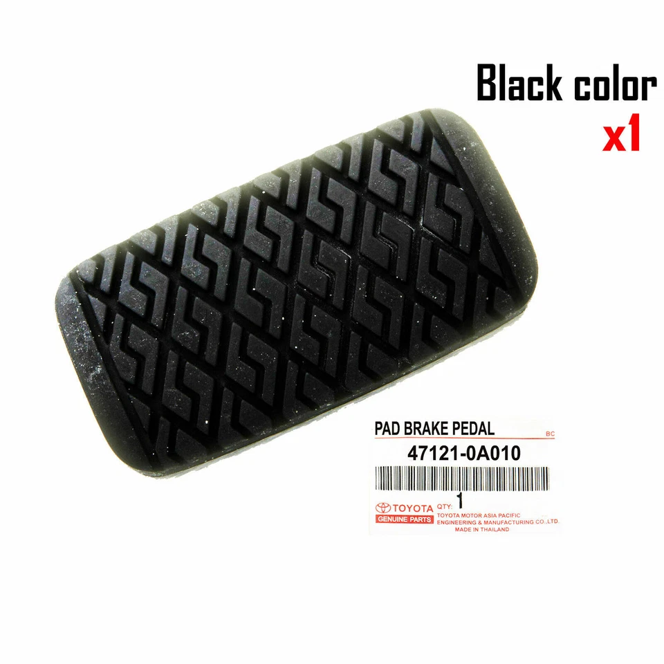 适用于丰田卡罗拉 KE70 AE80 AE90 AE100 110 1979-99 正品原始设备制造商制动踏板垫 — 第 2/2 张图片