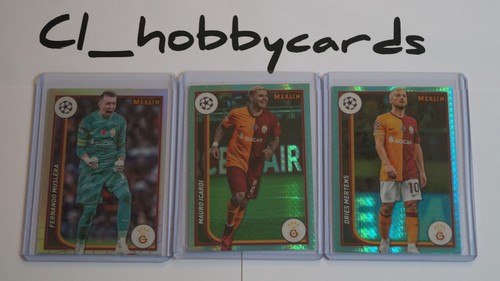 Galatasaray - lot 7 inserts cards, Aqua /199, Refractor /150, Refractor - Picture 8 of 9