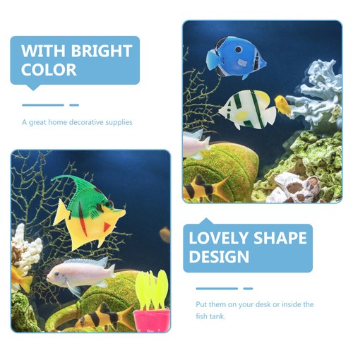8 Pcs Artificial Fish Simulated Tank Decorations Aquarium Ornament - 第 7/12 張圖片