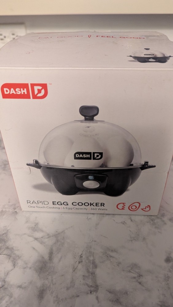 DASH Rapid Electric Egg Cooker for Hard Boiled Eggs 6-Capacity