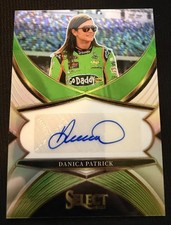 2025 Panini Select - Legendary Signatures Silver Prizm Danica Patrick #LS-DPK 