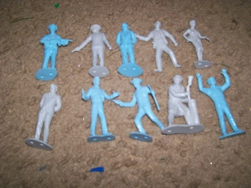 MARX UNTOUCHABLE FIGURES...10 FIGURES...