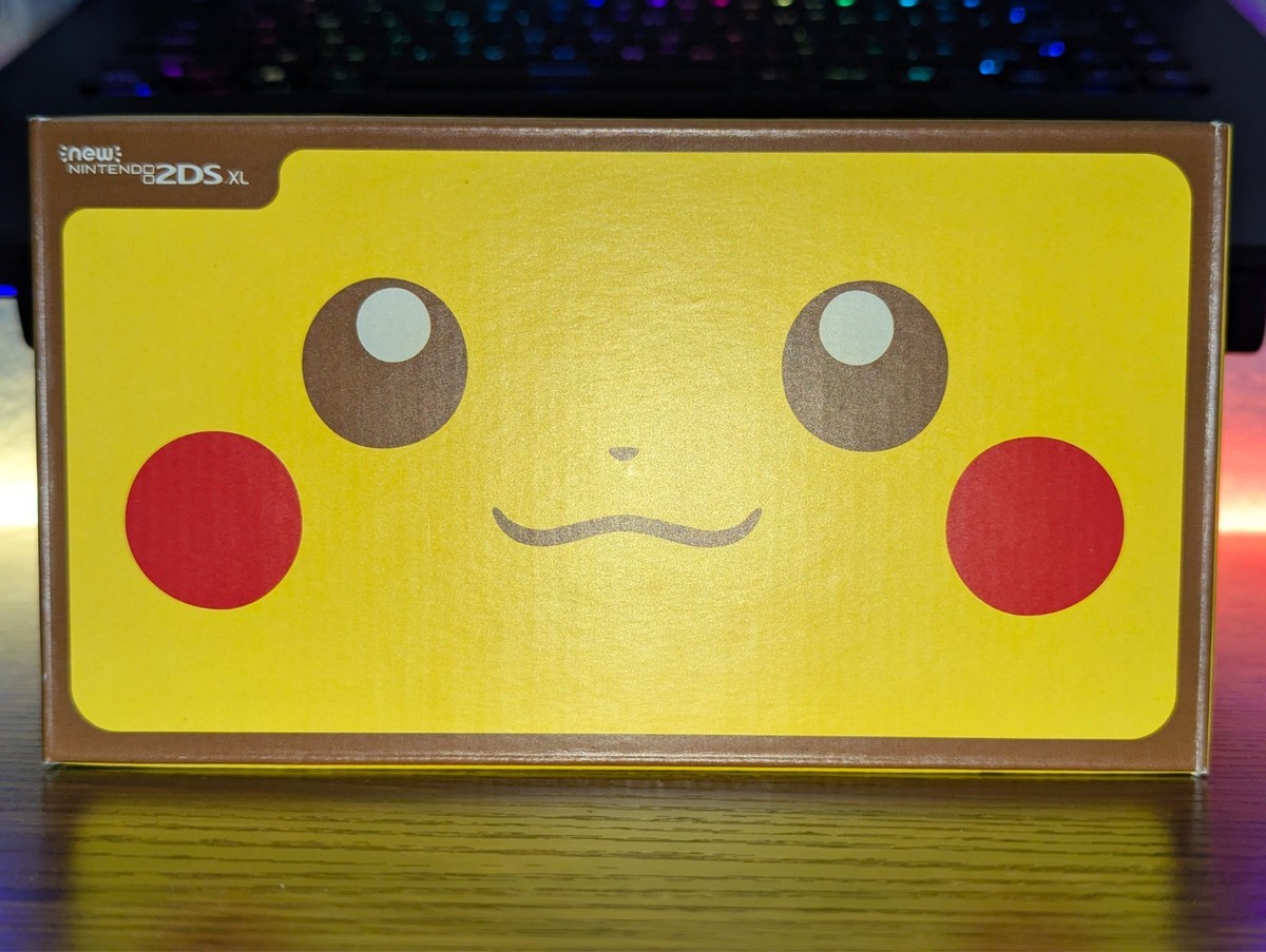 MINT Nintendo New 2DS XL Pikachu Edition Pokemon USA BRAND NEW