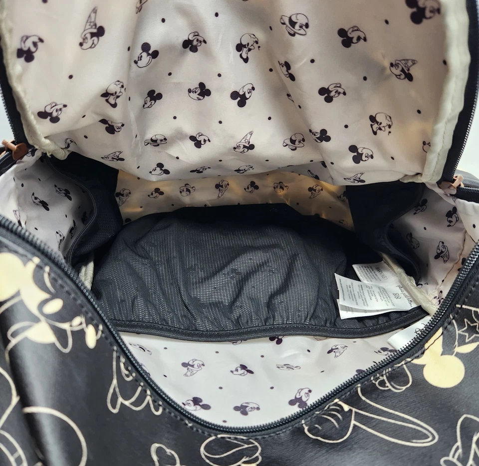 Petúnia Pickle Bottom X Disney Mickey Mouse Bolsa de Fraldas Preto e Branco **Danificado** - Imagem 4 de 4