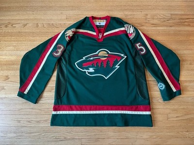 Minnesota Wild Authentic Manny Fernandez Vintage KOHO NHL Hockey