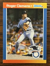 1989 Donruss All-Stars Roger Clemens Boston Red Sox Base Card #14
