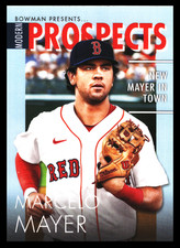 2023 Topps Bowman Marcelo Mayer #MP-19 Boston Red Sox Modern Prospects