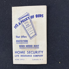Vintage Sewing Needle Pack Home Security Insu...