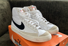 Nike Blazer Mid 77 - White/Black-Sail - WMNS 7.5 / MENS 6
