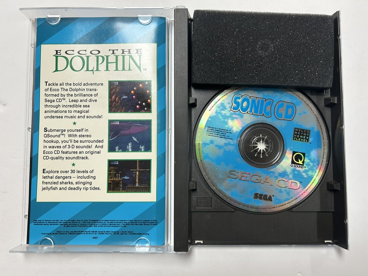 Sonic CD - Sega CD 10086044072| eBay