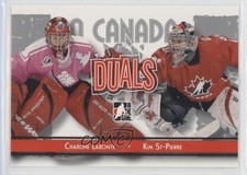 2007-08 ITG O Canada Duals Charline Labonte Kim St-Pierre #89 8tn