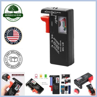 Lightweight Battery Checker for Multiple Sizes - Quick & Easy Testing Solution