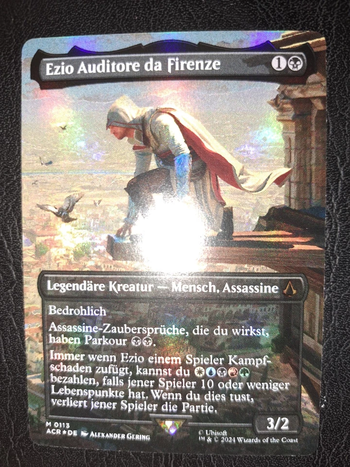MtG Ezio Auditore da Firenze - Assassin's Creed - Deutsch - Foil - ACR 0113 - Bild 3 von 4