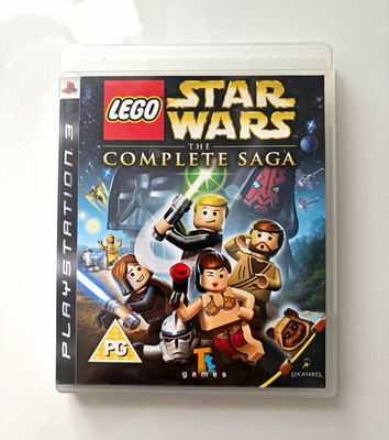 LEGO Star Wars: The Complete Saga PS3 PAL (2007) USK 6 Multiplayer, Handbuch
