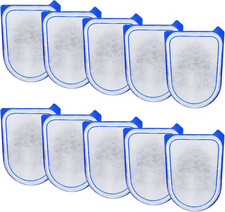 10-Pack Carbon Filter Cartridges Compatible with Tetra Whisper EX30/EX45/EX70 Fi