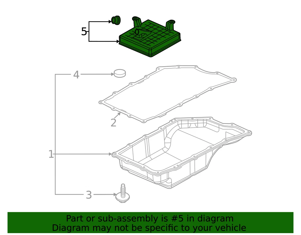 Genuine GM Transmission Oil Filter 24298004 - Image 2 of 3