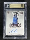 2018-19 Panini Encased Luka Doncic Red Endorsements RC Auto /25 BGS 9.5/10