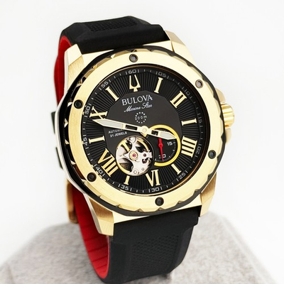 #ad Bulova Marine Star Series A Classic Automatic Sports Men#x27;s Watch 45 mm 98A272 $259.90