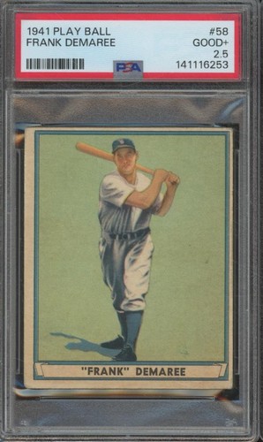 1941 Frank Demaree #58