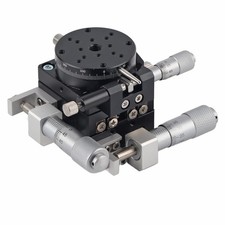 LSP40-LM 40x40MM/1.6x1.6" XYR Axis Stage Fine-Tuned Sliding Table USA SHIPPING!