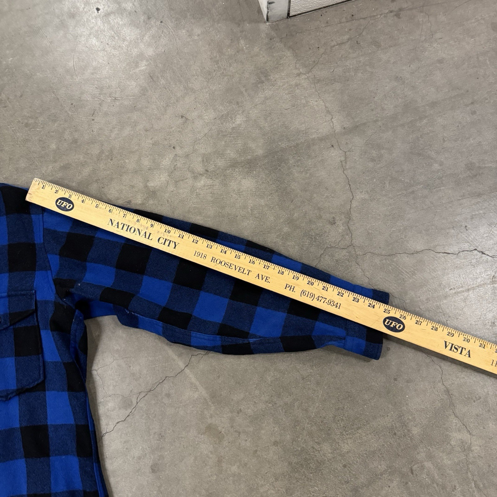 Vintage Pendleton Blue Shadow Plaid Outdoors Man … - image 7