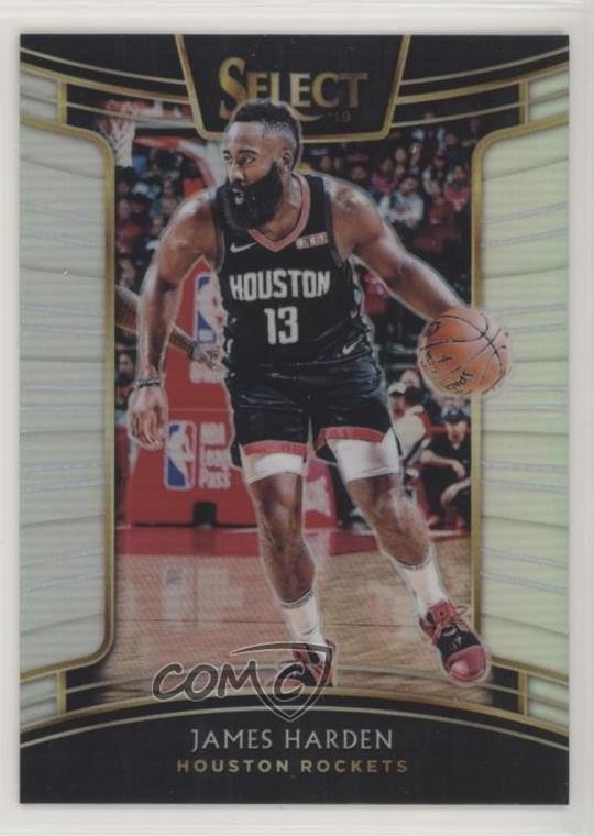 2018-19 Panini Select Concourse Silver Prizm James Harden #51 04dh