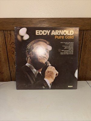 Eddy Arnold - Pure Gold LP Record 1975 Reissue RCA Country 33RPM