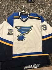 2001-02 St. Louis Blues CCM Team-Issued  Alexander Khavanov #29 Jersey Size 56