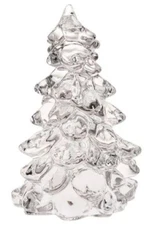 Christmas Holiday Tree - Crystal Glass - Mosser USA - Large 8"