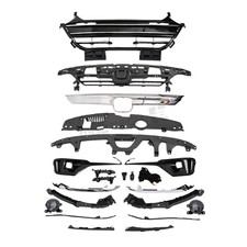 Front Bumper Grilles Trims Support Bracket Fog Light Kit For Accord 2021 2022