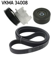 Keilrippenriemensatz Skf Vkma 34008 FüR Ford Mazda 121 Courier Fiesta Puma 4 16V