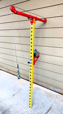 #1 Multifunctional Portable "Crane", w/ Hand Winch 600 LBS, easy Do It Yours