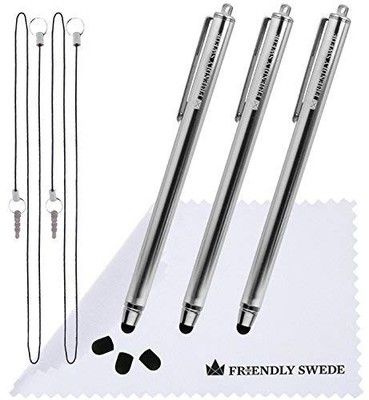 The Friendly Swede Stylus Pen for Touchscreen   3-Pack 5.5'' High Precision St...