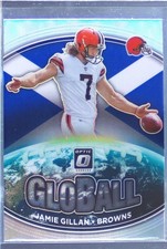 2021 Donruss Optic Jamie Gillan #GB-11 Browns GloBall