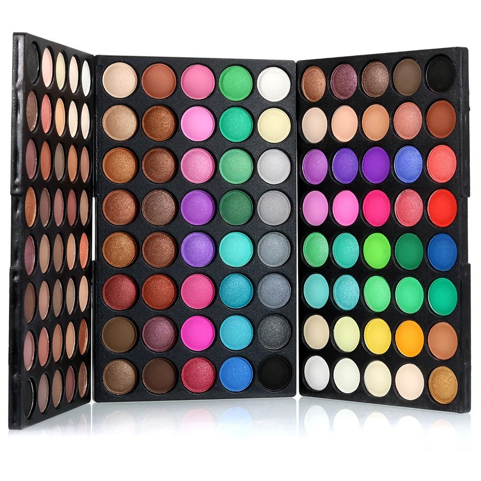 Professional 120 Matte Colors Eyeshadow Eye Shadow Palette Makeup Case Box Kit - Image 4 of 4
