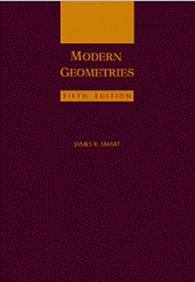 Modern Geometries Hardcover James R. Smart