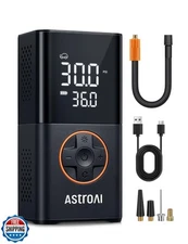 AstroAI L7 Tire Inflator Portable Air Compressor Cordless Mini Bike Pump with