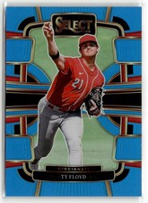 Ty Floyd 2024 Panini Select #18 Light Blue Prizms #/199