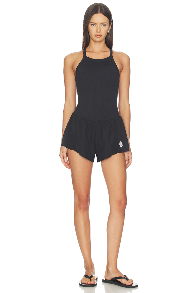 Free People Movement Carpe Diem Runsie - Black