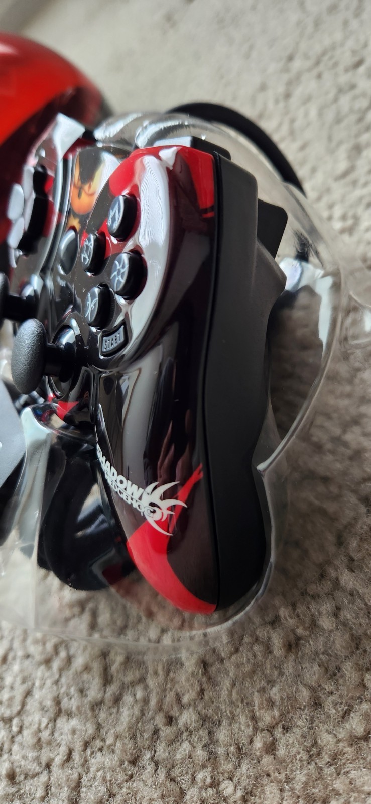 New Shadow the Hedgehog 2005 NUBYTECH PS2 Controller Playstation 2 Sega Sonic